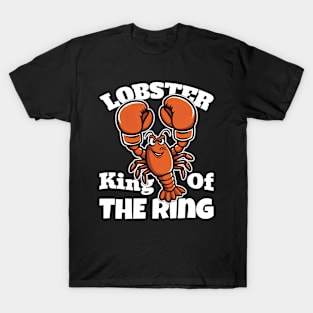 Orange Crusher: Lobster Claims Boxing Throne T-Shirt